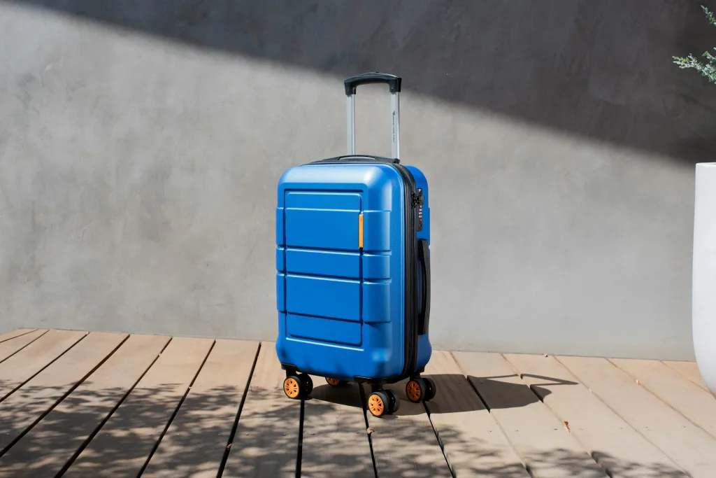 travel luggage to symbolise normal inbound and outbound travel agency in malaysia