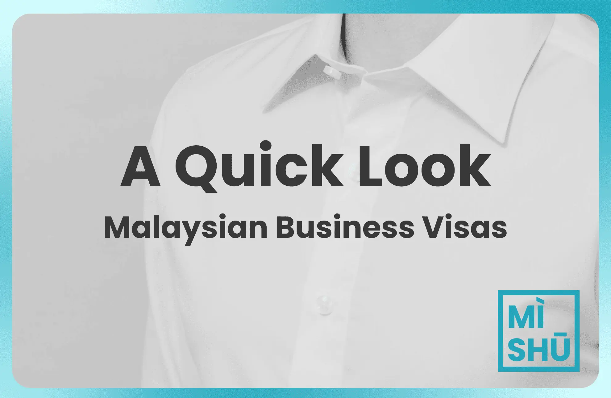 4 Main Business Visa Options In Malaysia