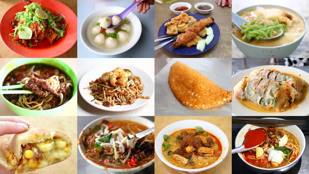delicious penang food as a unique benefit of choosing penang as your mm2h retirement location